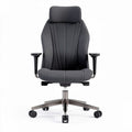 Ergonomische bureaustoel met verstelbare armleuningen in antraciet 50 x 60 x 120cm